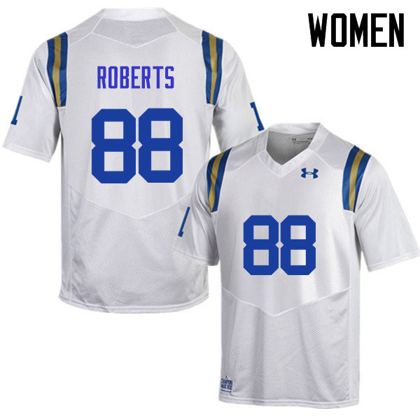 Women #88 Austin Roberts UCLA Bruins Under Armour College Football Jerseys Sale-White